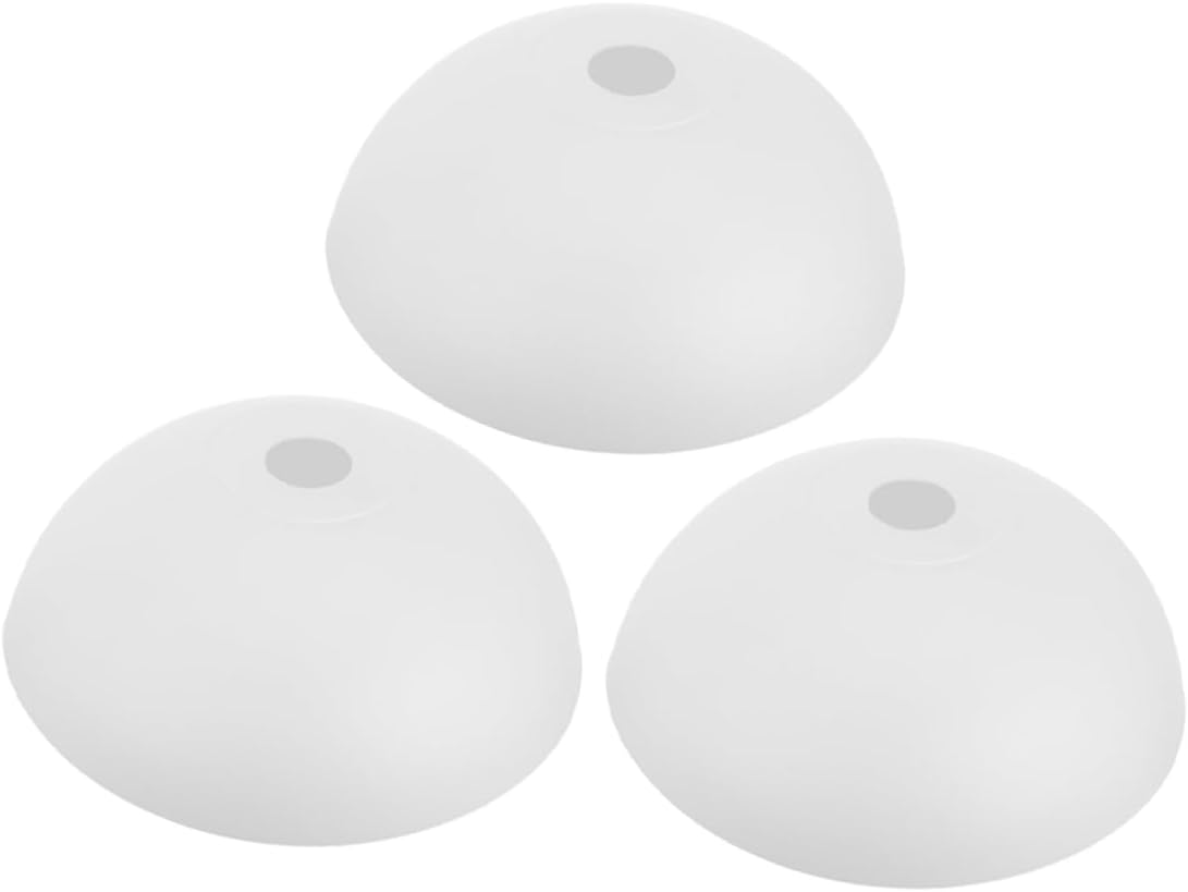 3pcs Decorative Plastic Lamp Shades Replacement for Chandelier Ceiling Lamp Shades for Wall Sconce