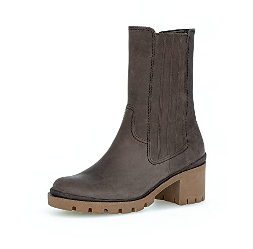 Preisvergleich Produktbild Gabor Damen Chelsea Boots, Frauen Stiefeletten,Moderate Mehrweite (G),uebergangsstiefel,schlupfstiefel,... (Flausch),40 EU / 6.5 UK