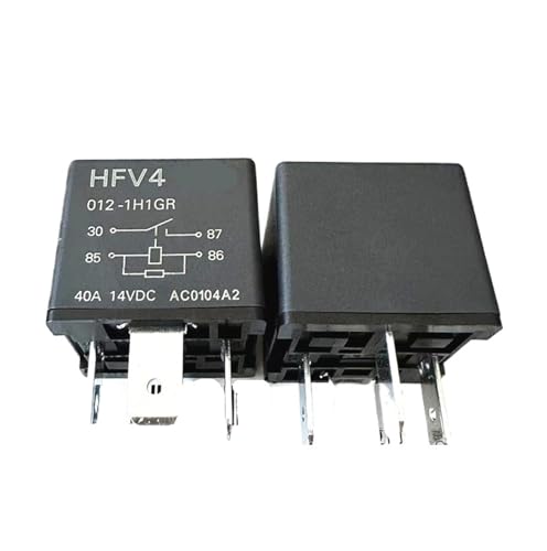 Relais automobile HFV4 012 1H1GR à haute conductivité pour commuter les courants stables