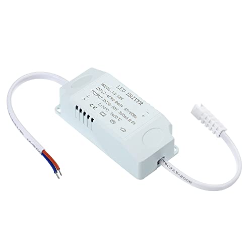 Image of PATIKIL 12-18W 300mA LED Driver, 3 Pack AC 85-265V Output 36-63V DC Male Connector Constant Current Rectifier Transformer External Power Supply