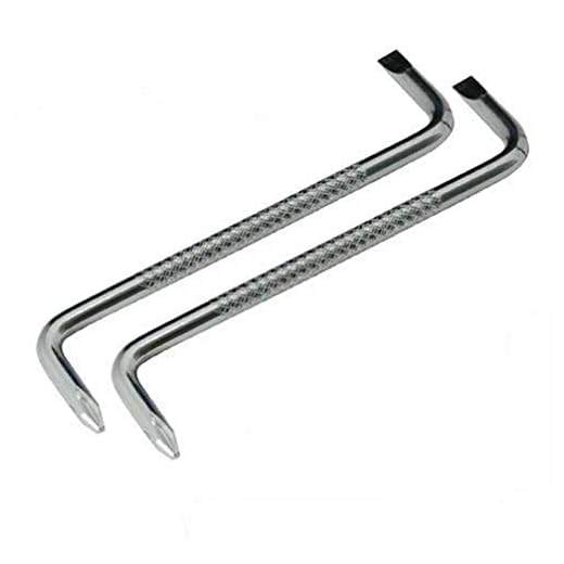 Silverline Tools 630021 Destornilladores Acodados, 2 Piezas
