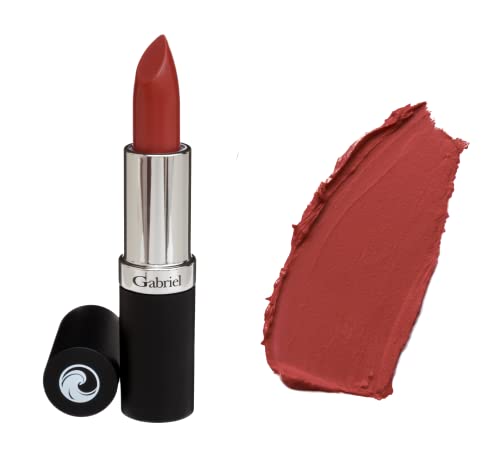Gabriel Cosmetics Lipstick (Walnut - Red Brown/Warm Crème)