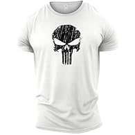 Elevate your workouts with our Skull Gym T-Shirt. Designed with comfort and style in mind, our Graphic Gym T-Shirt range offers a variety of unique graphic designs that will make a statement during your workout. The snug fit around the arms and chest...