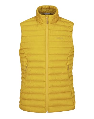Rab Damen Microlight Daunenweste Isolierte Leichte Weste zum Wandern, Trekking & Skifahren, sahara, M