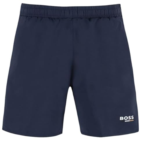 BOSS Men's Swim Shorts, Navy 415, L