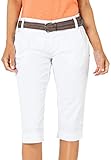 fresh made shorts MATERIAL: Stretch Twill mit sehr hohem Baumwollanteil. Durch den Stretch-Anteil ist die Capri super bequem und macht alles mit.