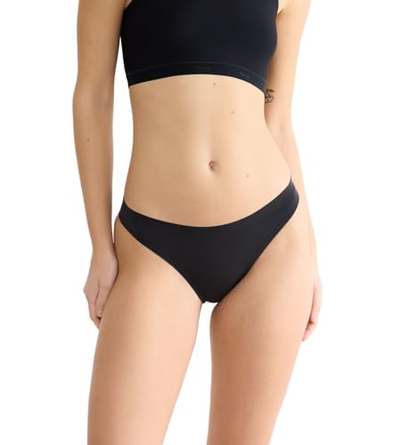 Photo de Sloggi Go Sense Tanga 2p Slip, Noir, M (Lot de 2) Femmes