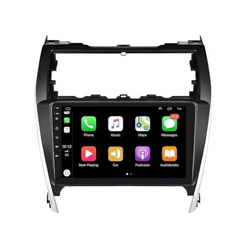 Vorally for 2012-2014 Camry Car Stereo Android 13 10 Inch Built-in Wireless CarPlay Android Auto Bluetooth Head Unit with Wireless Carplay/Android Auto, DSP, Bluetooth, Backup Camera