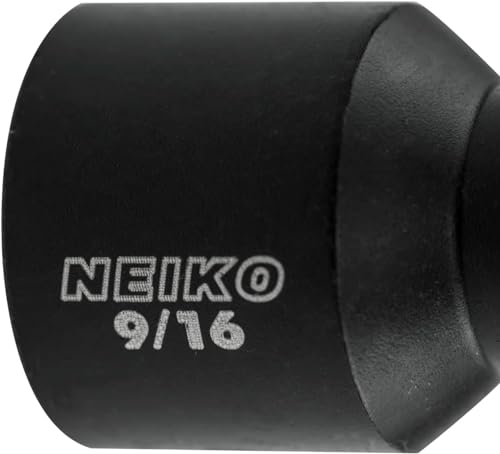 Image of NEIKO 10250A Magnetic Hex Impact Nut Driver Set, 12-Piece Driver Bit Set for Drill, Cr-V Steel, 1 /4 inch Quick-Change Hex Shank Nutsetters, Impact Rated SAE & Metric Master Impact Driver Socket Set