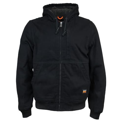 Image of Timberland PRO Gritman Lined Canvas Hooded Jacket