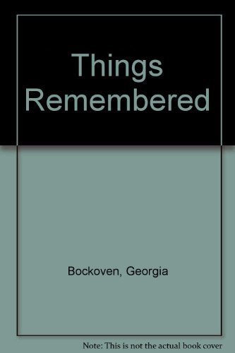 Things Remembered 1574901958 Book Cover