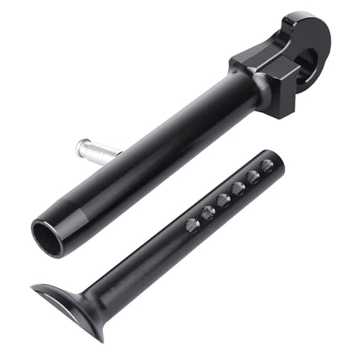 Béquille latérale réglable moto noire en alliage robuste pour R1 2009-2014 - 2