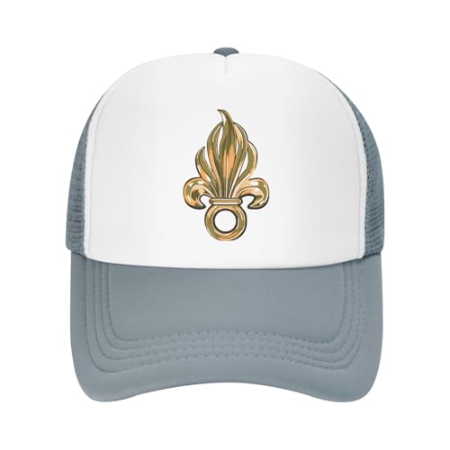 French Foreign Legion Logo Trucker Hat Snapback Mesh Baseball Cap Unisex2