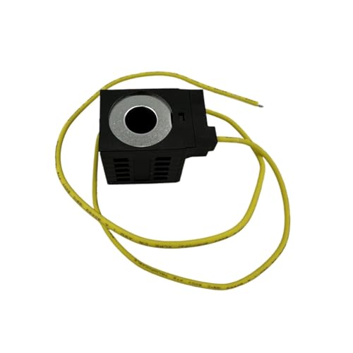 Bobina HC-S3-13-T de 12V para válvula de cartucho con cables integrados y altura de 37.3mm 6