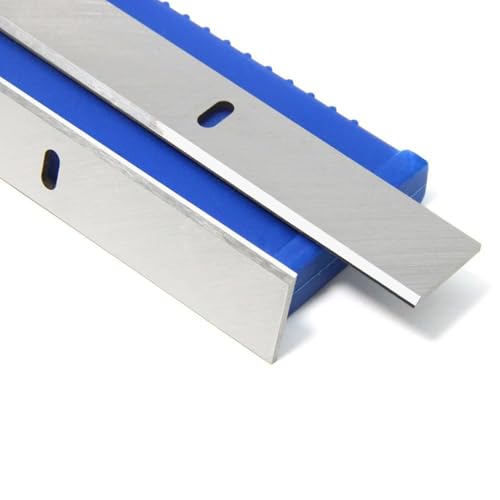 Ninehole 2 Stück HSS Hobelmesser 261x16,5x1,5mm, Hobelmesserblätter Passend Für Scheppach HMS 1050 1070 (TYP 2), 261mm Hobelmaschine Hobelmesser, 261x16,5x1,5mm