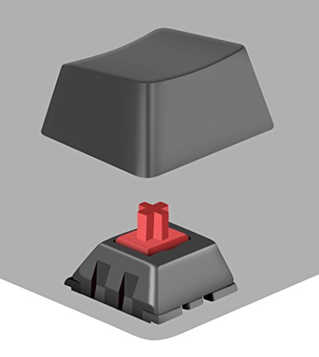 Speedlink ULTOR Illuminated Mechanical Gaming Keyboard FR Layout - Clavier de Gamer Professionnel à Touches Mécaniques (Touches Macro,Rétro-Éclairage), Noir-Rouge – Image 5