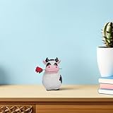 Zoom IMG-2 gleavi statuina di mucca intagliata Zoom IMG-2 gleavi statuina di mucca intagliata