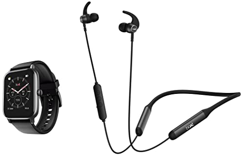 Image of boAt Xtend Pro with Advanced Dedicated Bluetooth Calling Chip, Dial Pad & Rockerz 330 Pro in-Ear Bluetooth Neckband with 60HRS Playtime, ASAP Charge, ENx Tech, Signature Sound, BT v5.2