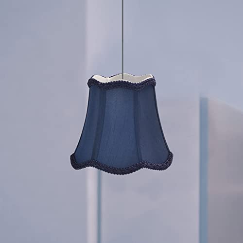 Osaladi Fabric Lamp Shade Vintage Lamp Shades Fabric Bell Lampshade Clip On Bulb Light Cover For Chandelier And Pendant Lamps #TOP5