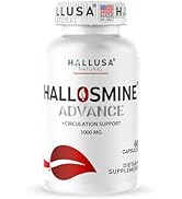 Hallosmine Advance 1000mg Diosmin circulation support for legs and veins | swelling &amp; heavy legs,...