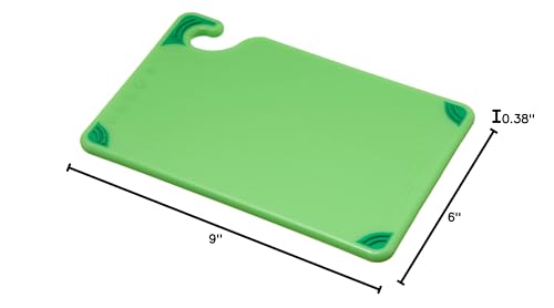 Tabla de cortar San Jamar 22.86x15.24 cm verde miniatura 4