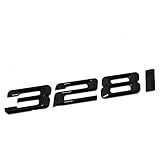 CMAOS for BMW 328i Logo Emblem Replace Badge Car Lid M Series Performance (Gloss Black for BMW 328i)