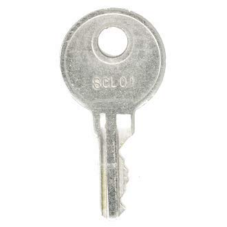 Replacement Key for Sandusky SCL26