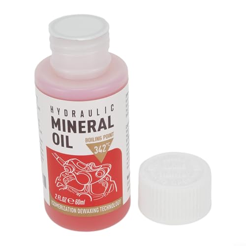 Sumsoctober Brake Bleed Kit For EZMTB Bicycle Brakes, Fluid Bike Mineral Oil DOT Hydraulic Brake Fluid, 60Ml(mineral oil)