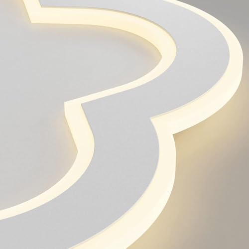 Plafonnier LED en acrylique Blanc A haute diffusion pour éclairage de plafond - 5