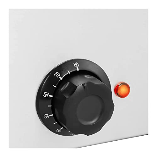 Royal Catering RCBM_GN1/1_3 Bain Marie 640 W GN 1/1 Lochpfanne Ablasshahn Wasserbad Speisenwärmer – Bild 3