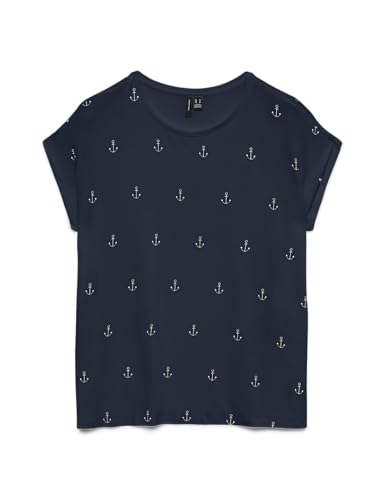 Vero Moda Vmava SS Top coloré pour femme style décontracté