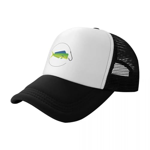 YRGSJK Gorra clásica de béisbol Leisure Cómodo Transpirable Mahi Deportes Playa Sol de Moda Mujeres para Acampada al Aire Libre Senderismo