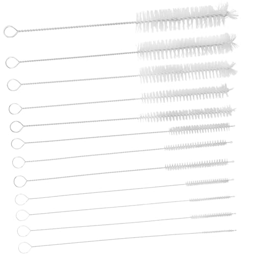 Happyyami Bottle Straw Cleaner Brush 4-in-1 Tube Brush Set Nylon Material Easy to Clean