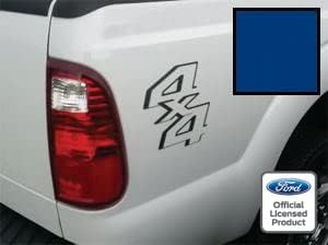 Miniatura 3 de Decal Mods Calcomanías adhesivas 4x4 para Ford F250 F350 Super Duty (2011-2016) - CW (blanco) (juego de 2) SJ1H2