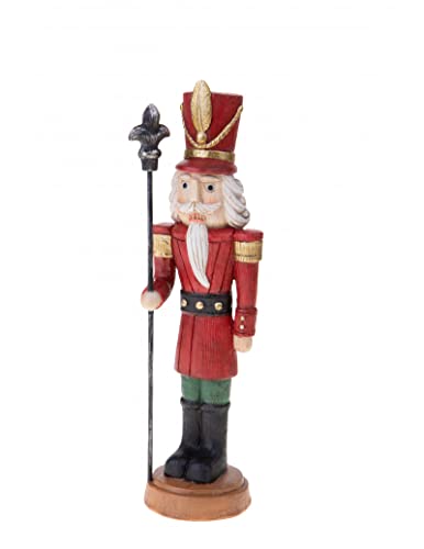 BRANDANI El cascanueces lanza figura de resina h.30,5 Cover