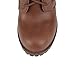 Soda Malia Round Toe Stacked Lug Heel Lace Up Ankle Booties (Cognac Pu, us_footwear_size_system, adult, women, numeric, medium, numeric_7)