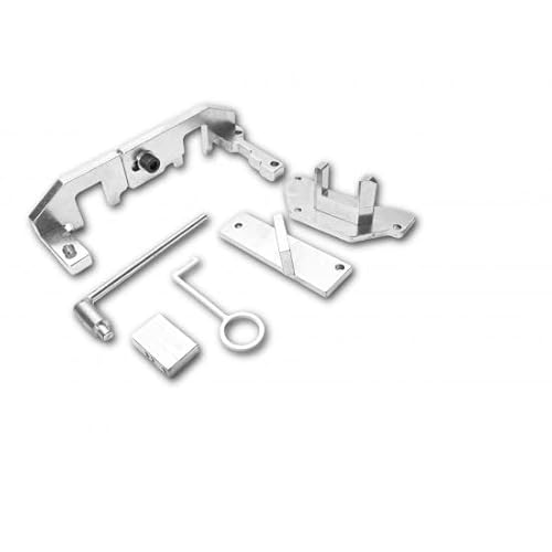 CASTEX Herramienta de Ajuste de Motor Juego de Calado de distribución Herramienta Bloqueo Compatible con Citroen con Peugeot con DS con Opel 1.0 EB2 1.2 Vti Vti (VVT) / GDI PureTech - Made in EU