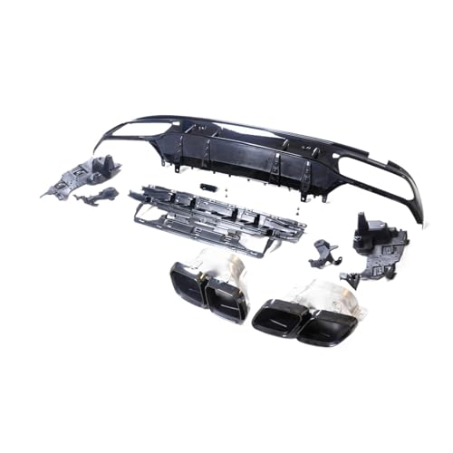 ���A�o���p�[�f�B�t���[�U�[���b�v & �r�C�}�t���[�`�b�v�q���g�����Z�f�X�x���c W205 C �N���X AMG �Z�_�� 4 �h�A C63 �X�^�C�� 2015-2021 �ɑΉ�(Black)