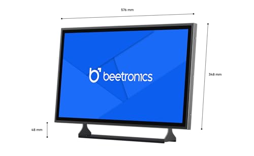 Image of Beetronics 24 Inch Touchscreen Monitor | Full HD 1080p | 24TS7M - Industrial-Grade, Professional 10-Point Multi Touch Display for PC, Mac, Linux - HDMI, DisplayPort, USB-C, VGA Inputs