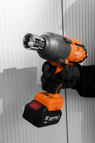 Visseuse à percussion sans fil NEO TOOLS outil de vissage à chocs rotatif - 5
