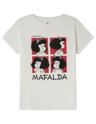 SPRINGFIELD License Mafalda Short Sleeve T-Shirt Manches Courtes, Multicolore, M Femme