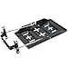 Aynaxcol Storage Battery Holder, 23cm Bolt with 34cm Battery Tray Battery Hold Down Tray Kit, Steel Storage Battery Holder Adjustable Bracket Clamp for Car Boat Marine