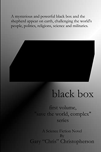 black box, first volume of the "save the world, complex" series