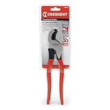 Crescent Cable Cutter, Dipped Handle Pliers - Premium Cutting Pliers with Sheer-Cut Blades & Ergonomic Grip - Professional-Grade Hand Tool - 10' - 10CBLDG