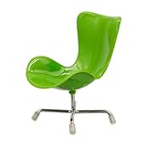 Mini meubles : envoyez-les aux enfants, l'enfant l'adorera et pourra les utiliser pour décorer sa maison de jouets, chaise d'ordinateur miniature