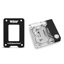 EKWB EK-Quantum Velocity 2 CPU Water Block D-RGB - 1700/1851 and Thermal Grizzly 1851 Contact Frame Bundle, Nickel/Plexi