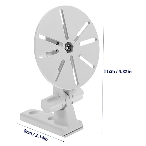 Support caméra mural blanc compatible fixation sans perçage orientable IP - 3