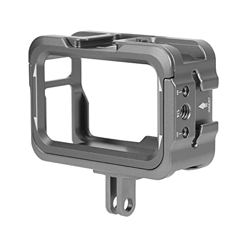 Protection caméra d'action Cuifati en aluminium pour éviter la surchauffe et fixer micro