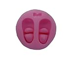 patron zapatito bebe fondant Diámetro del molde: aprox. 6 cm
