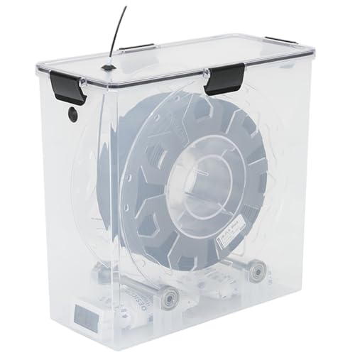 Boîte de séchage de filament transparente et scellée pour stockage d'imprimante 3D